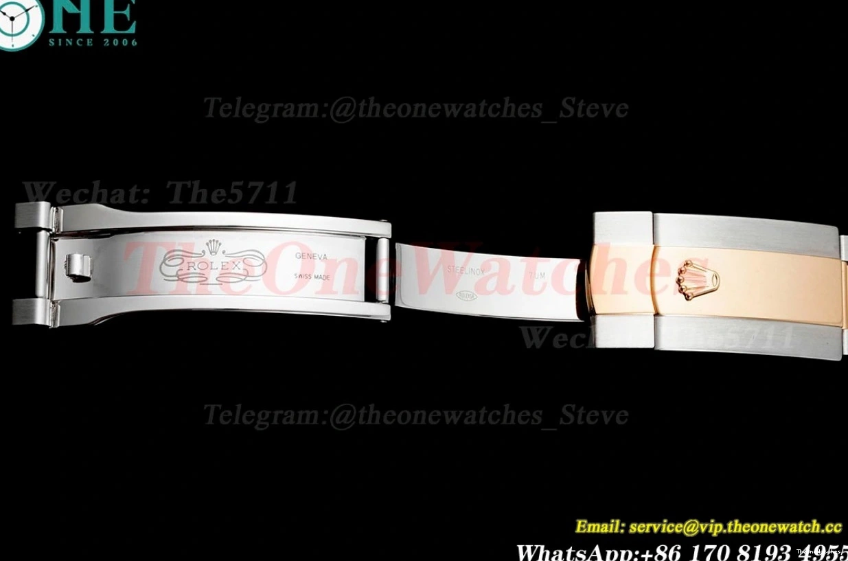 Oys Textured Silver EWEF 41mm Datejust 126331 RG SS A3235 Dia 0514